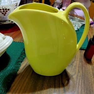 Hall yellow pitcher